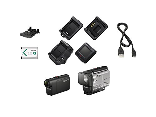 Filmadora Sony Action Cam HDR-AS50R com Controle Preto