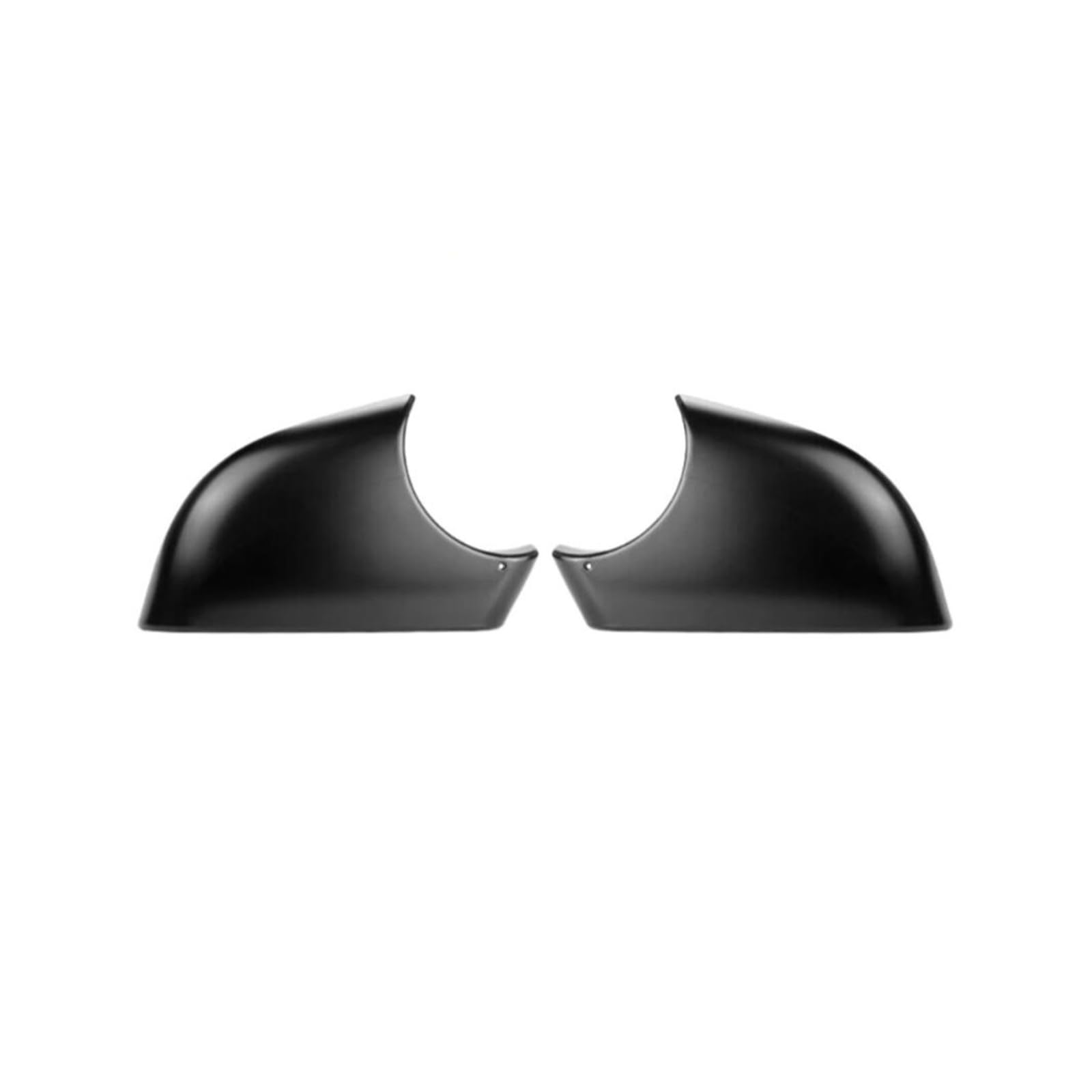 Mirror cover Tesla Model Y coques protectrices clipsables noir mat
