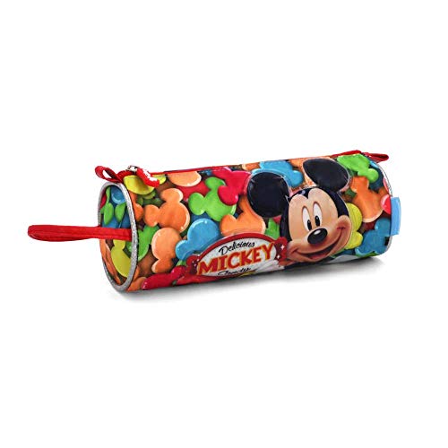 Preisvergleich Produktbild Mickey Mouse Delicious Federmäppchen, 22 cm, Rot (Rojo)