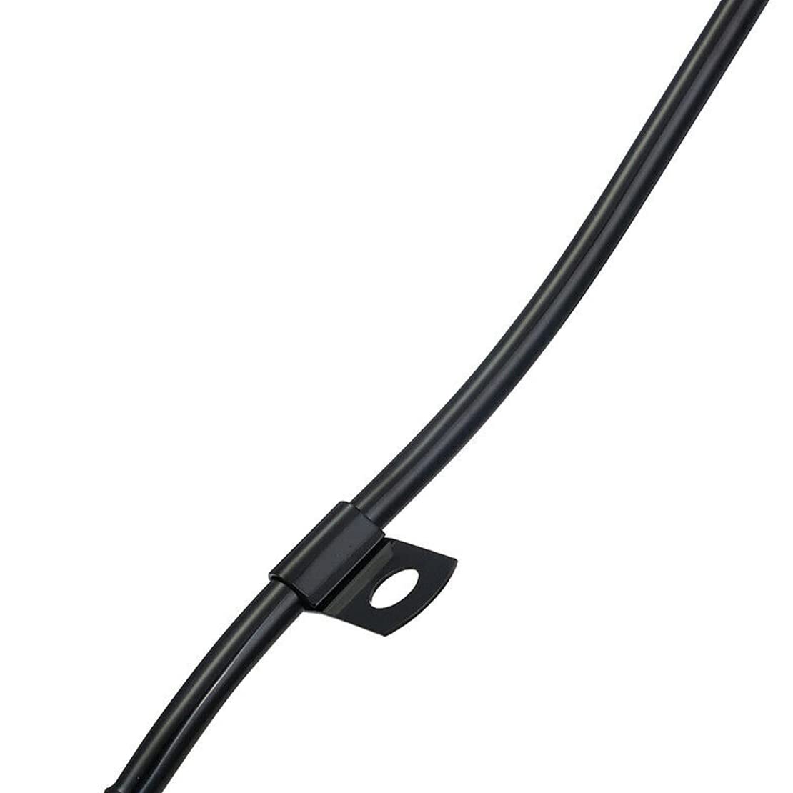 beler Black Steel Engine Oil Tube Dip Stick Dipstick Fit for Ford 260 289 302 347 351W