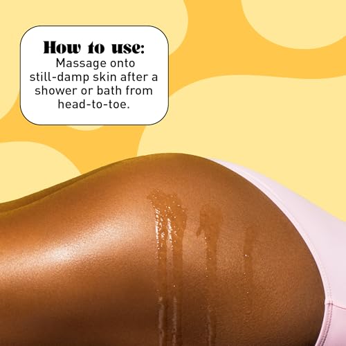 NATURE WELL Cheeky Firming Body Oil, Luxuriously Glowy & Fast-Absorbing Formula Designed to Nourish, Firm, & Visibly Smooth Skin, Scented with Pistachio, Almond, Coconut, & Salted Caramel, 3.4 Oz
