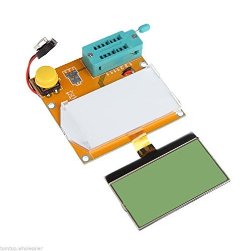 image for HiLetgo LCR-T4 Multifunctional Resistor Capacitor Diode SCR Inductor T