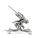 Produktbild Fascinations ICX121 - Metal Earth ICONX 502895 - German Flak 88, lasergeschnittener 3D-Konstruktionsbausatz, 1.5 Metallplatinen, ab 14 Jahren