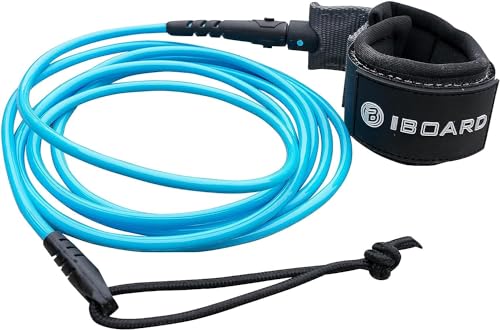 iBoard Trela de prancha de surfe para prancha de surfe de 6/7/8/9 pés para shortboard, paddlefboard