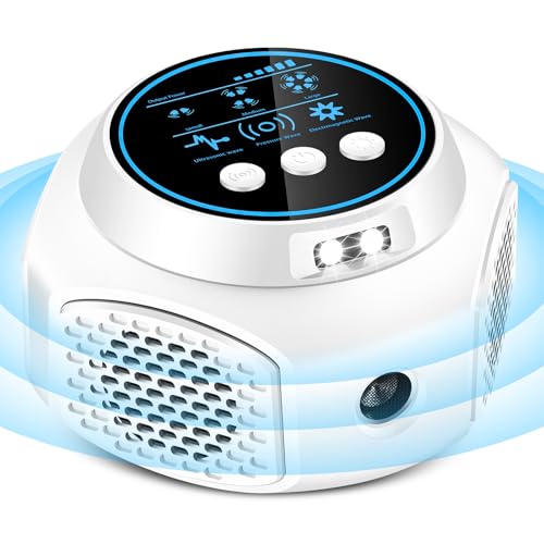Image of Ultrasonic Pest Repellent, Keep Away Mouse Rat Squirrel Bat Roache Spider, Plug in Mouse Trap Indoor for Home Mice Repellent Rodent Repellent, Suitable for Room, Attics, Garages(White)