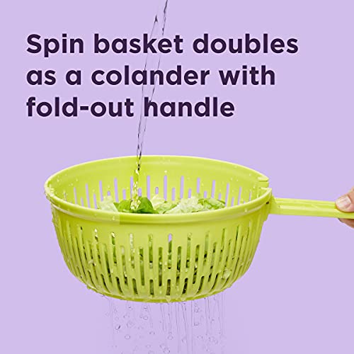 Chef'n Salad Chopper And Spinner, 9.6 Inches, Green #TOP4