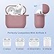 Silikon Hülle für AirPods 4 (2024) mit Reinigungsstift & Karabiner & Lanyard - 2mm Dünne Hülle Stoßfestes Kratzfeste Schutzhülle, 4-in-1 kit Air Pods 4 Generation Case Zubehör