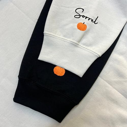 Pamaheart Custom Embroidered Autumn Sweatshirt - Halloween Sweatshirt, Gifts for Men Women, Birthday, Christmas, Halloween3