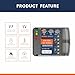 BXST Wiring Surge Protector with Adjustable Over/Under Voltage Protection Power Suppressor Protector, 220V, 30A, Up to 6600W Heavy Duty Power Surge Protection for Refrigerators, Air Conditioning, TV