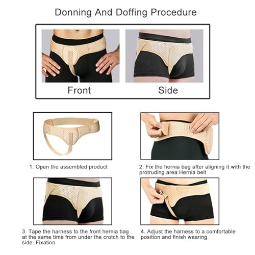 Faja abdominal para mujeres, soporte para hernia lateral, talla Large miniatura 6