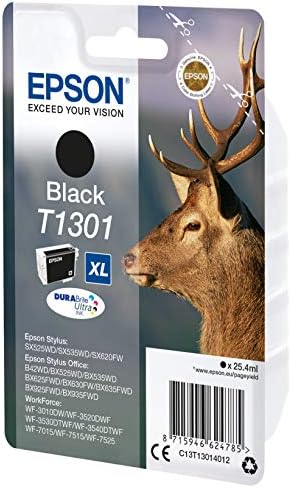 Epson Stag Ink Cartridge WorkForce WF-3520DWF Series - Black