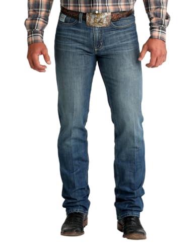 Cinch Men's Silver Label Mid Rise Jeans Denim 28x34