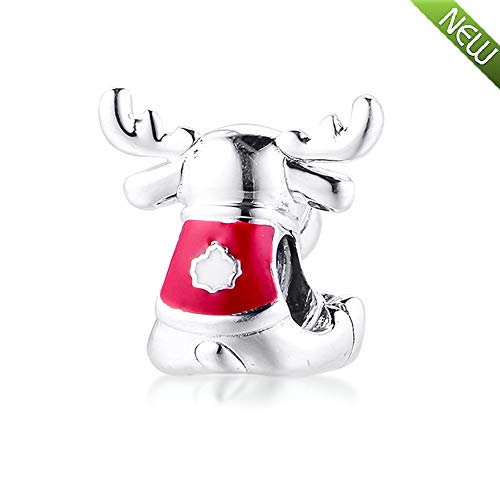 Perle Feuille d'érable Canada argent 925 compatible Pandora - 3
