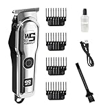 Trimmer Capelli, Taglio di Precisione, Tagliacapelli Uomo Professionale, Tagliacapelli Senza Fili...