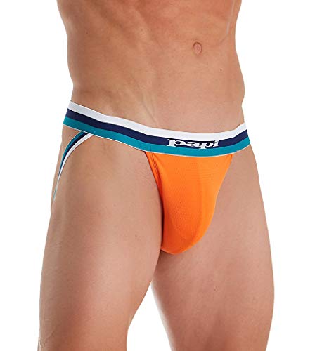 papi Men's Retro Original Mesh Jockstrap, Dragonfire, M