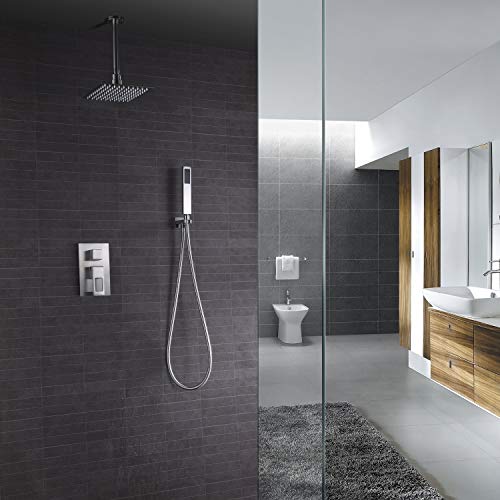 Sumerain S3220Nl-8 Ceiling System With Led Shower Head, Brushed Nickel #TOP2