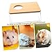 Yardwe 2pcs Non-Slip Hamster Bath Box Delicate Chinchilla Bathtub Wear-Resistant Household Chinchilla Bathtub