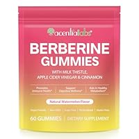 Berberin-Gummibärchen mit Ceylon-Zimt, Berberin-Ergänzung für Stoffwechsel, Energie, Darmgesundheit, zuckerfrei, 60 Gummibärchen