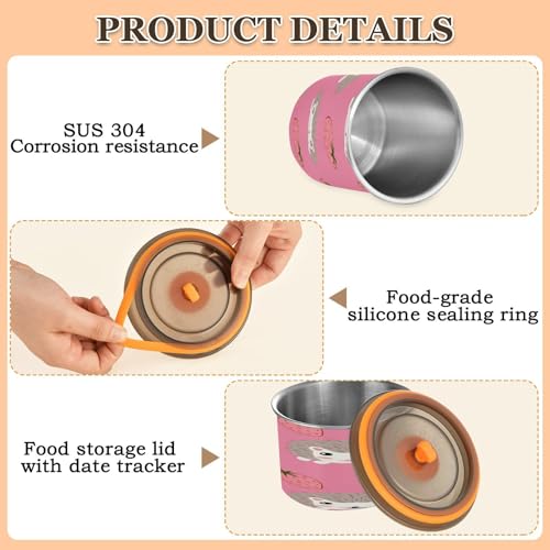Contenedor Hermético para Café al Vacío de Acero Inoxidable 17oz miniatura 5