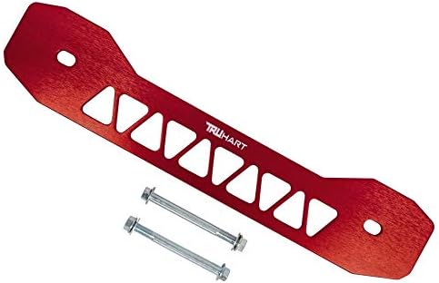 Truhart Rear Subframe Brace Anodized Red Compatible For 2006-2015 Civic INCL Si / 2013+ ILX