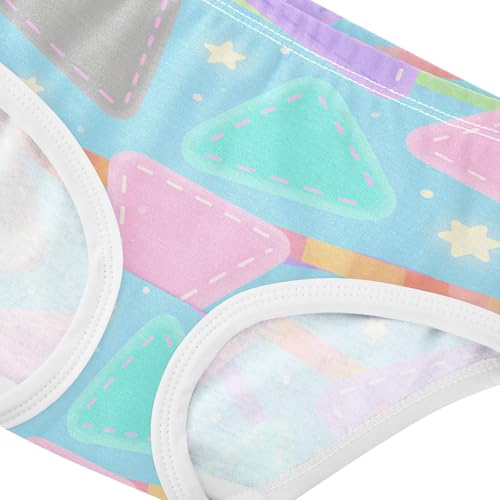 GuoChe Panties Underwear Soft Touch Breathable Underwear for Toddler Girls in Sizes 2T,3T, 4T, 5T, 6Y and 8Y4