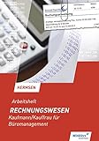kaufmännisches rechnungswesen schmolke deitermann  Rechnungswesen Kaufmann/Kauffrau für Büromanagement: Arbeitsheft