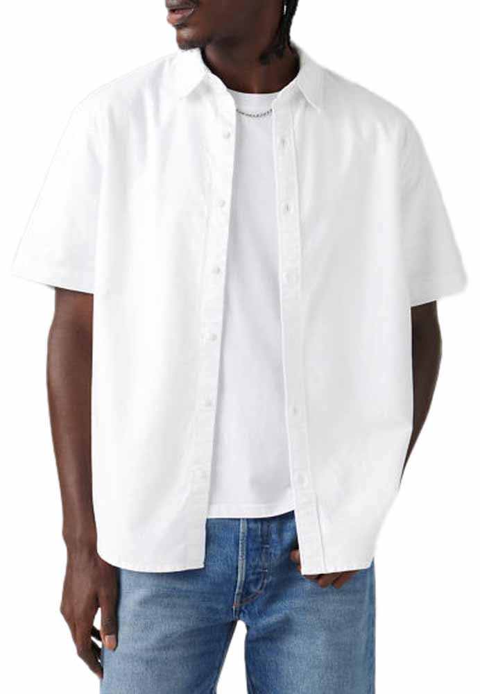 Levi's Ss Authentic Button Down Bright White, Bright White, S