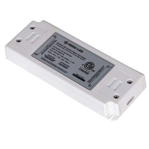 Image of PS-12LPS20-DIM ETL-Listed Dimmable LED Constant Voltage Power Supply - Dimmble LED Transformer 12V DC, 1.7A, 20W