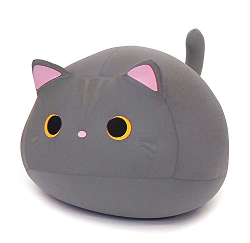 MOGU Cushion Gray Cat by