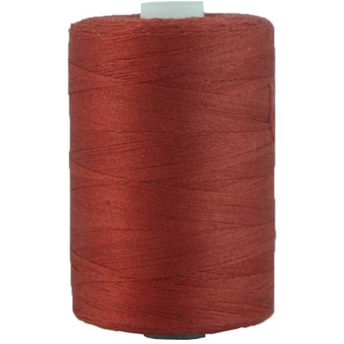 Threadart 100% Cotton Thread | for Quilting, Sewing, and Serging | 1000M Spools 50/3 Weight | Rust 770