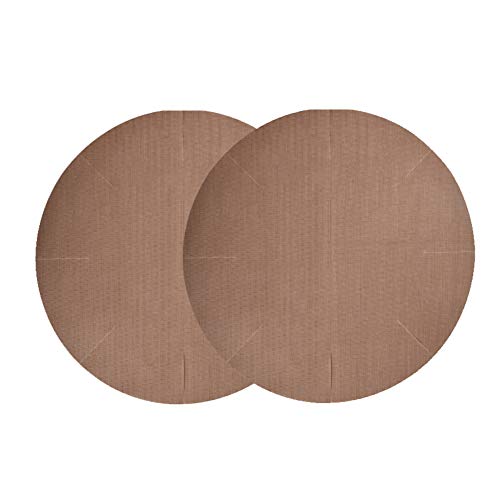 CANDeal 2X Papier de Cuisson - Tapis Cuisson réutilisable antiadhérent pour pâtisserie - Feuille 40x 40 cm Plaque Four - Film antiadhésif Mat