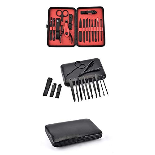 Kit cure-oreille et coupe-ongles SCRUBY rouge, le coffret soin idéal - 5