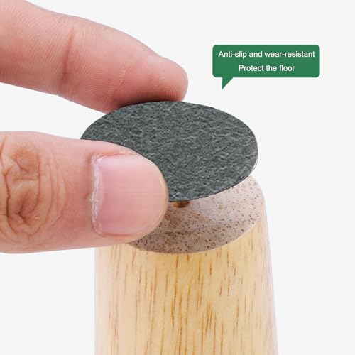 Patas de sofá de madera de 8cm para cambiar las patas rotas de tus muebles 8