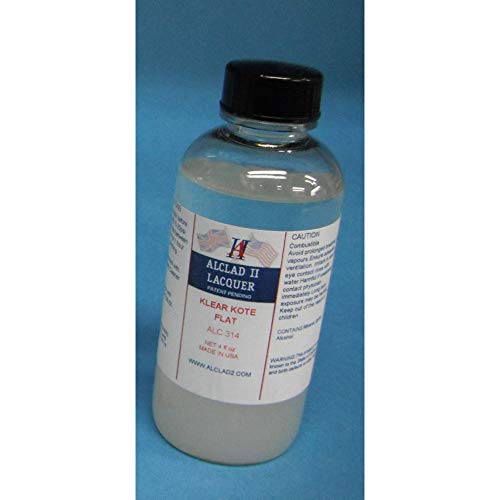 Alclad II Lacquers Klear Kote Flat 4oz, ALC314