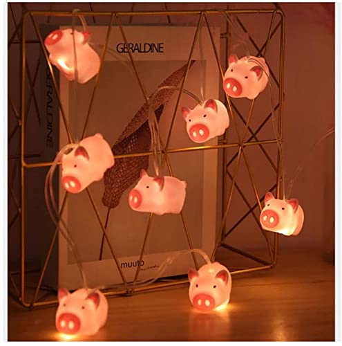 JFGCTYHXY String Lights, Battery Powered Fairy Lights|Creative Party Decorations Lamp|Indoor/Outdoor Christmas Thanksgivin 10LED(5M(16.4FT) 20LED)