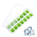Produktbild EWQG-Pfanne Eiswürfelschale Leicht Zu Lösen und Flexible 14 Eiswürfelboxen mit Abnehmbarem Deckel Gegen Verschütten, BPA-frei, Stapelbar, Langlebig und Waschbar (Farbe : 2pcs)