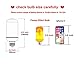Wirleben 12Volt LED Flame Flickering Bulb Low Voltage DC12V E26 Screw Base Outdoor Orange Fire Lights Bulbs for Halloween Christmas Decoration,RV,Boat,Driveway,Landscape Lighting, 1-Pack