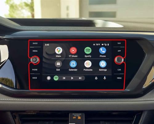 Évitez les rayures sur l'écran GPS 8 pouces de votre VW Taos T-Cross avec ce verre trempé