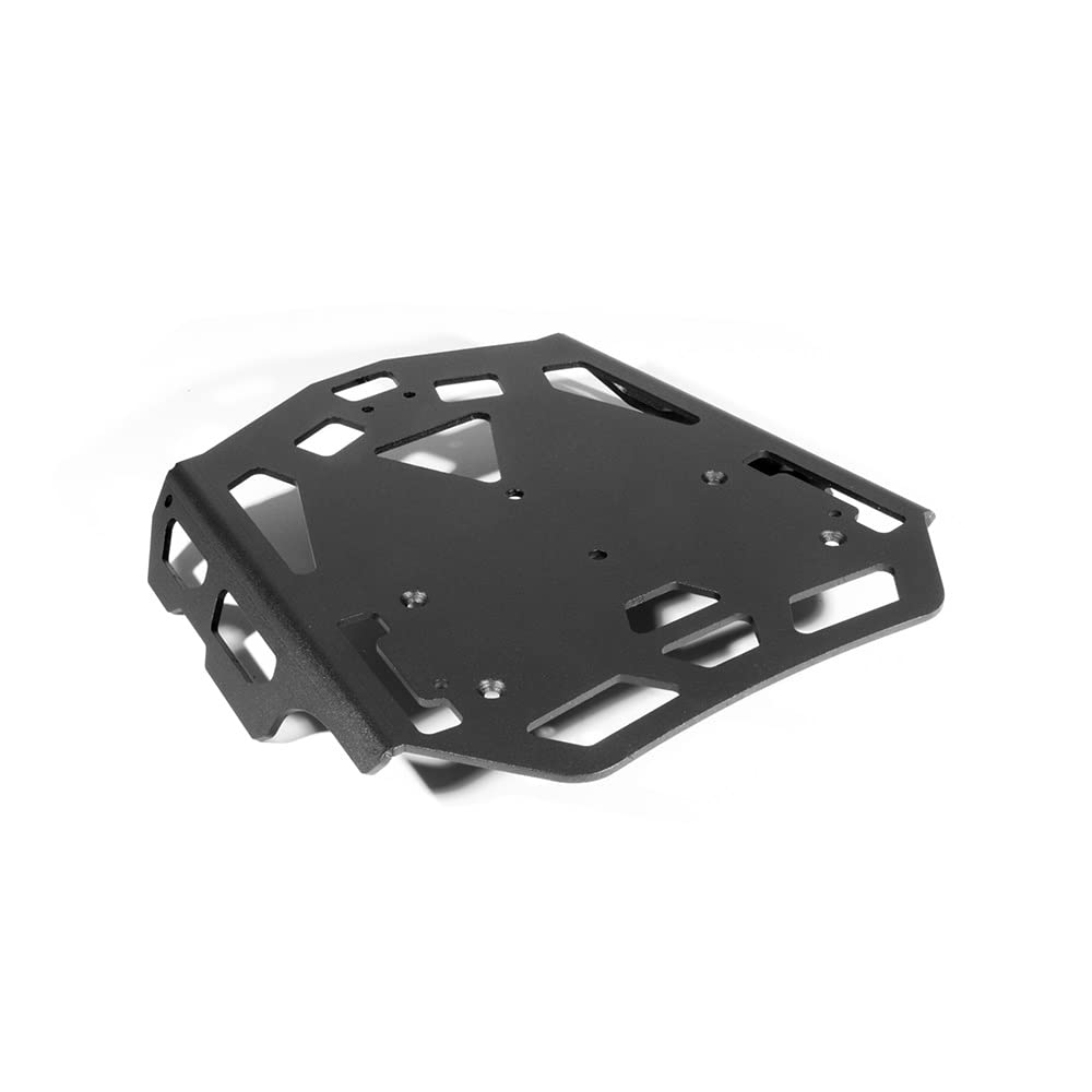 Moto Portapacchi Posteriore per Triumph per Tiger 800 Tiger800 Portapacchi Posteriore per Moto in Alluminio Nero Supporto Bagagli Moto