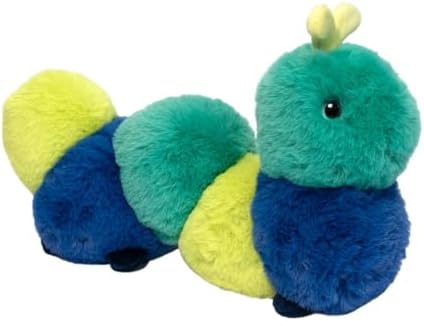 Douglas Crunchie Blue Caterpillar Plush Stuffed Animal, 11 Inch Soft Colorful Bug Toy – Cute Caterpillar Plush for Kids, Nature Gifts & Collectors image 5