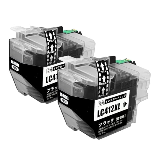Brother ブラザー LC412XL-4PK インクカートリッジ大容量 ×2 Amazon.co.jp: 【SHUOLEI】Brother用 ブラザー用 LC412XL-2PK 互換