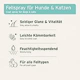 AniForte Fellharmonie Pflegespray Sensitive 200ml – Sanfte Fellpflege für Hunde & Katzen, Entwirrungsspray zur Entfilzung & als Kämmhilfe