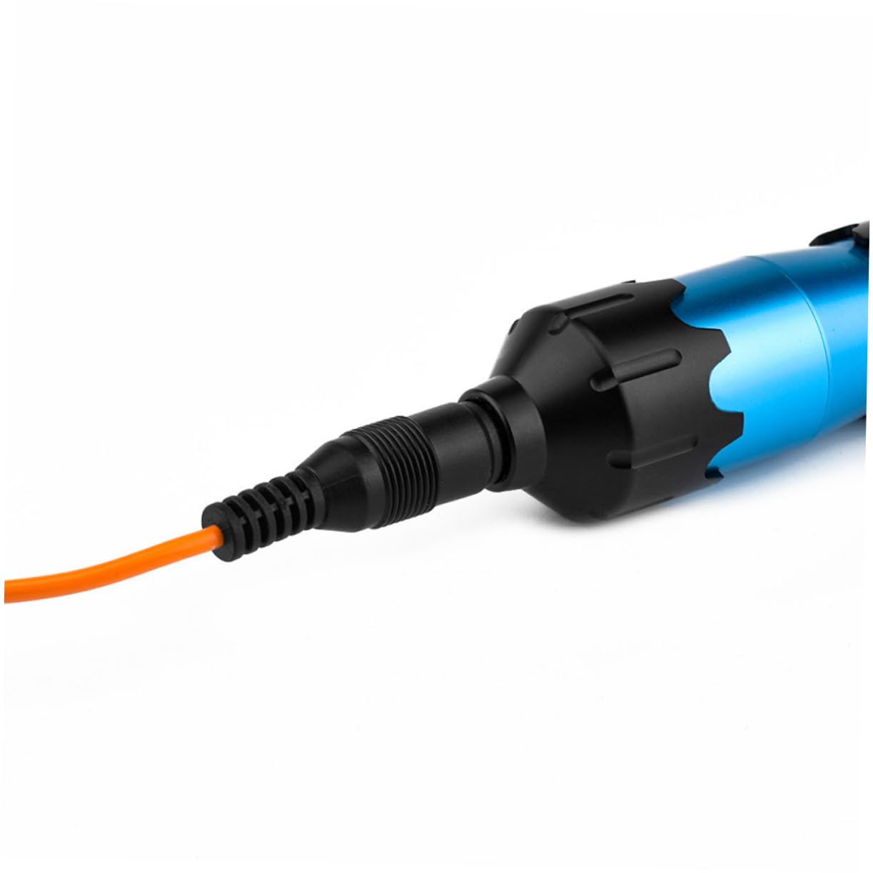 Cable Clip para Máquina de Tatuar Línea Gancho Naranja Cable de Alimentación Flexible y Duradero para Estable