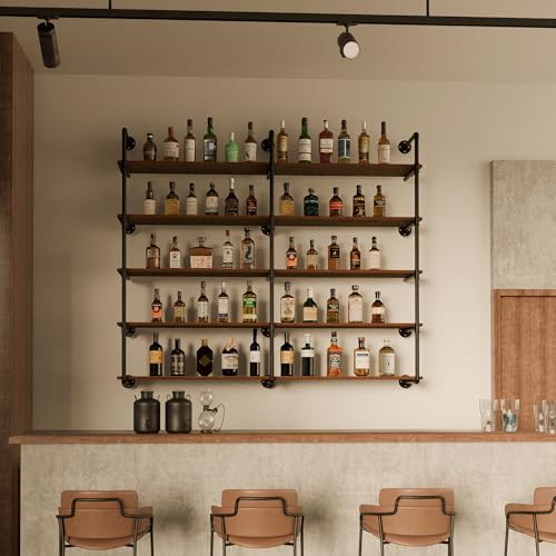 Industrial-Pipe-Shelf-5-Tier72-inch-Industrial-Wall-Shelves-with-Solid-Wood-PlankPipe-Shelving-Wall-Mounted-for-FarmhouseFloating-Pipe-Book-Shelves-for-Kitchen-and-Bar-Shelving