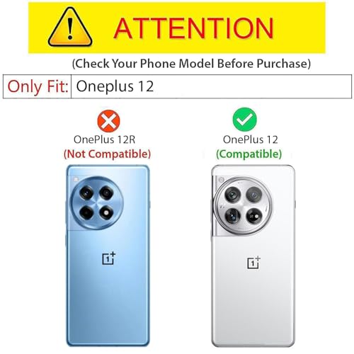 Image of Kapa Wave Frosted Grip Back Cover for OnePlus 12 | Ultra Slim [with Metal Buttons] Matte Finish Back Case (Grey)