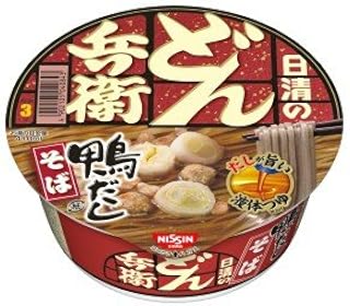 日清のどん兵衛 鴨だしそば 2ケース（105g×24個）