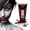 Fake Blood Gel 50ml by Fright Fest Red Fake Blood – SFX makeup looks great with face blood, liquid latex #4