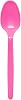 Karat U2100 Pink PS Heavy Weight Tea Spoons - Pink Case of 1000