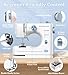 SEDNEE Sewing Machine for Beginners, 16 Built-In Stitches, Small Sewing Machine with Accessory Kit, 2-Speed, Foot Pedal, Storage Drawer, Portable Tabletop Full-Feature Design for Home DIY (Blue)