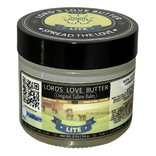 Beef Tallow Balm Lite with Manuka Honey,Face & Body Moisturizer image 5